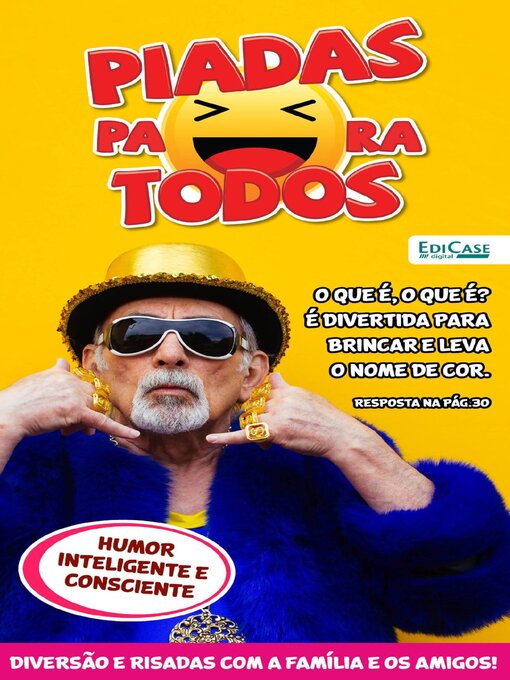 Cover image for Piadas para todos